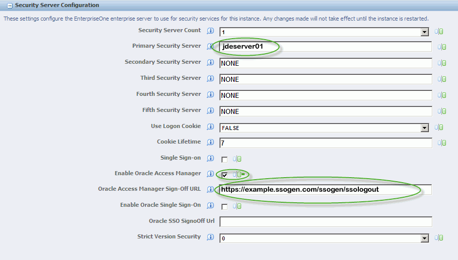 JD Edwards EnterpriseOne SSO Configuration