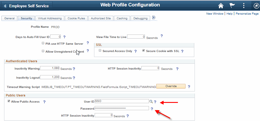 PeopleSoft Single Sign On Integration